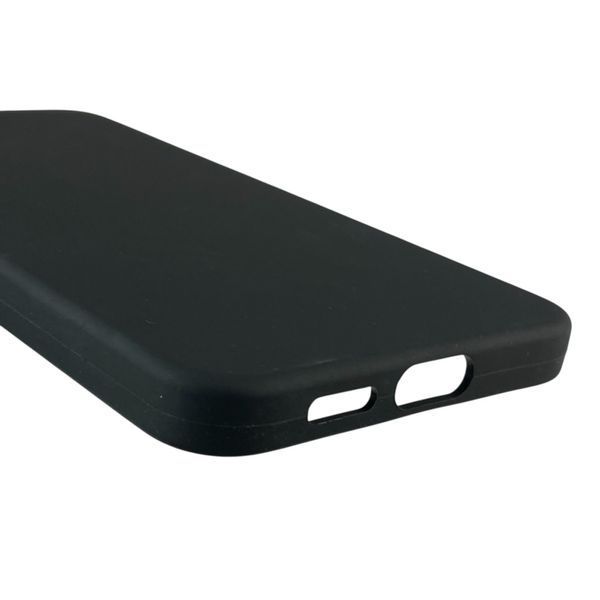 Чохол для Samsung Galaxy S25 Plus (SM-S936B) силіконовий з мікрофіброю нековзний на самсунг с25 плюс чорний 0032218 фото