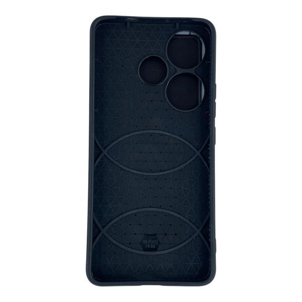 Чохол протиударний для Xiaomi Redmi Turbo 3 з магнітною пластиною зі шторкою на камері чорний 0051013 фото