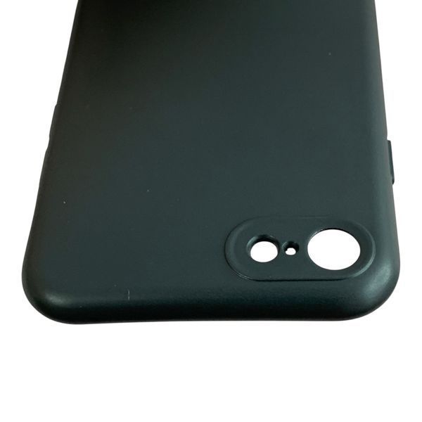 Чохол для Apple iPhone SE 2020 чорний матовий TPU (матовий, закрита камера) 0062352 фото