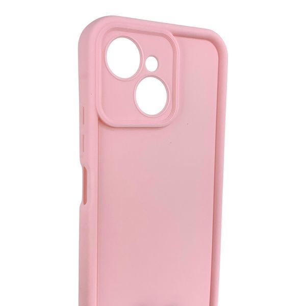 Чехол силиконовый Soft Touch для Tecno Spark 40C (KM4k) розовый (Полная защита камеры) 0054502 фото