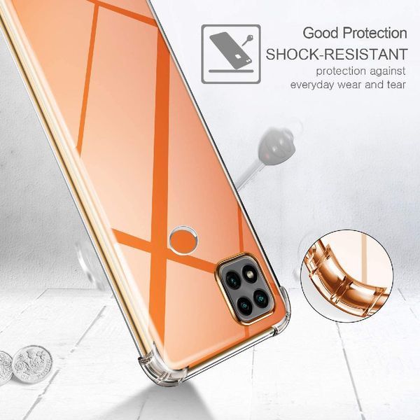 Прозрачный чехол для Xiaomi Redmi 9C / 10A с усиленными углами с защитой камеры противоударный (сяоми редми 9с 10а) 0061699 фото
