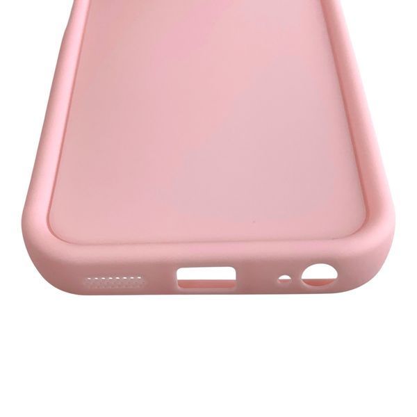 Чехол силиконовый Soft Touch для Tecno Spark 40C (KM4k) розовый (Полная защита камеры) 0054502 фото