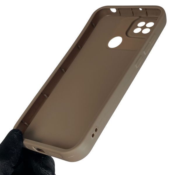 Чехол силиконовый Soft Touch с 3D принтом для Xiaomi Redmi 9C коричневый (Полная защита камеры) 0042241 фото