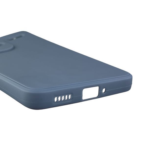 Чехол для Xiaomi Redmi Note 13 Pro Plus с квадратными гранями на сяоми редми нот 13 про плюс голубой 0012874 фото