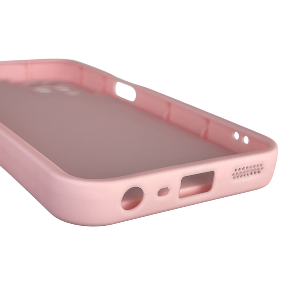 Чехол силиконовый Soft Touch с 3D принтом для Oppo A54 4G розовый (Полная защита камеры) 0041787 фото