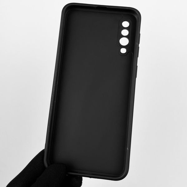 Чехол для Samsung Galaxy A50s SM-A507F с квадратными гранями с защитой камеры на самсунг а50с чёрный 0001295 фото