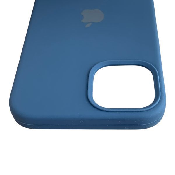 Чехол Silicone Case для Apple iPhone 13 темно-синий (силиконовый, защита камеры) 0059861 фото