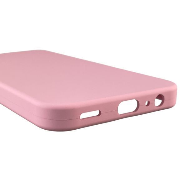 Чехол для Samsung Galaxy A15 (SM-A155M) силиконовый с микрофиброй нескользящий на самсунг а15 розовый 0031833 фото