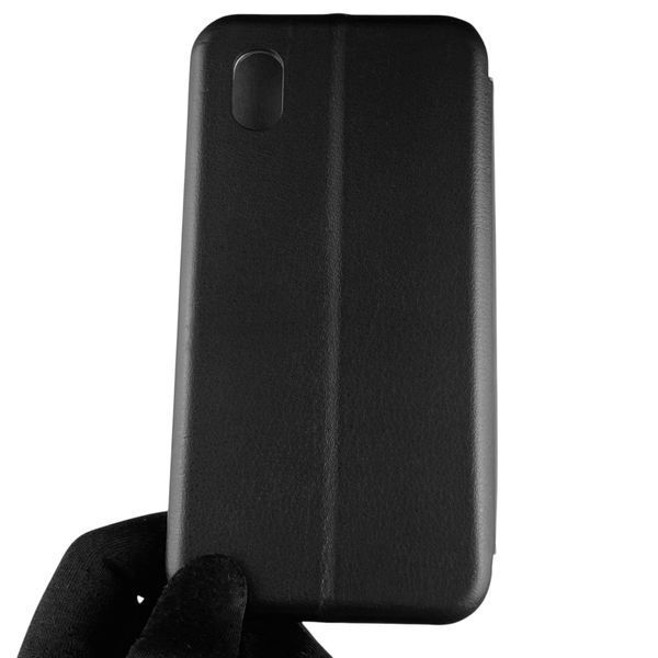 Чохол-книжка для Samsung Galaxy A01 Core (SM-A013F) з екошкіри із підставкою на самсунг A01 кор чорна gd1 0013520 фото