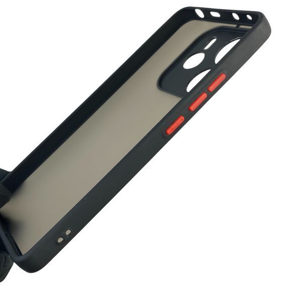Чехол для телефона Xiaomi Redmi Note 14 4G с 3D принтом бантиков с высокими бортами на сяоми редми нот 14 черный 0033624 фото
