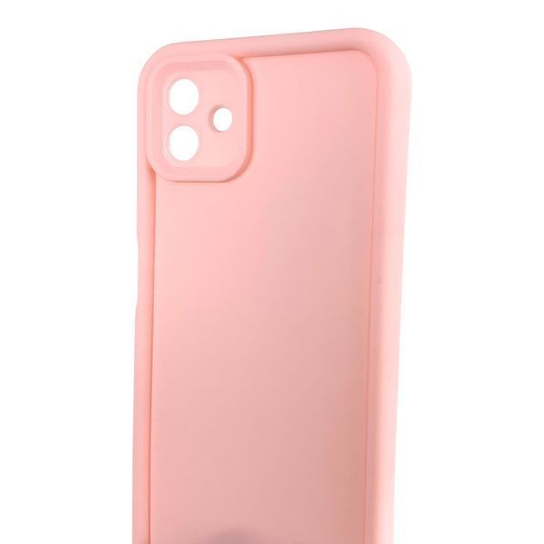 Чохол силіконовий Soft Touch для Samsung Galaxy A04 рожевий (Повний захист камери) 0053963 фото