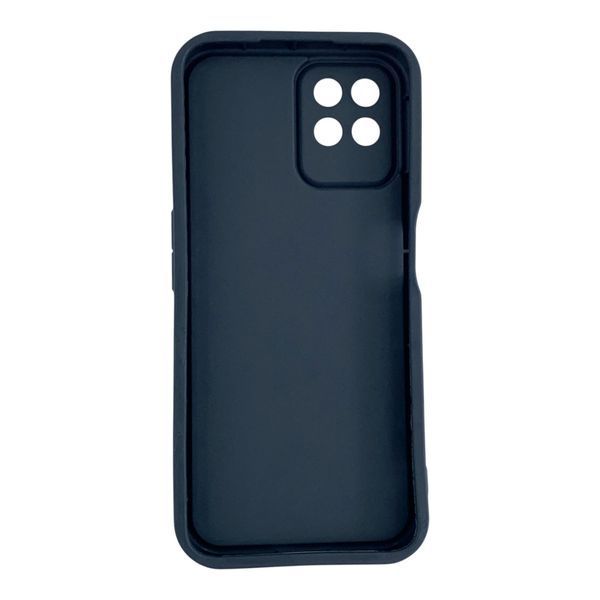 Чохол силіконовий Soft Touch для Realme Narzo 50 чорний (Повний захист камери) 0054345 фото