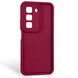 Чехол силиконовый Soft Touch для Infinix Hot 50 (X6882) бордовый (Полная защита камеры) 0054452 фото 1