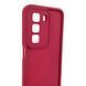 Чехол силиконовый Soft Touch для Infinix Hot 50 (X6882) бордовый (Полная защита камеры) 0054452 фото 3