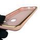Чехол для Vivo Y11 с кольцом-подставкой с золотой окантовкой на виво у11 пудровый gs1 0020737 фото 5