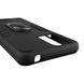 Чохол для телефона Motorola Moto G04 (XT2421-2) броньований з магнітним кільцем-тримачем на моторола г04 чорний 0025639 фото 2