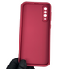 Чехол силиконовый Soft Touch с 3D принтом для Samsung Galaxy A50s (SM-A507F) бордовый (Полная защита камеры) 0040491 фото 4