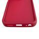 Чехол силиконовый Soft Touch для Infinix Hot 50 (X6882) бордовый (Полная защита камеры) 0054452 фото 6