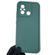 Чехол силиконовый Soft Touch для Xiaomi Poco C55 темно-зеленый (Полная защита камеры) 0039823 фото 1