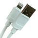 Кабель Hoco X122 USB &ndash; Lightning 1 м белый (силиконовый, 2.4A, передача данных) 0062552 фото 5