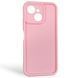 Чехол силиконовый Soft Touch для Tecno Spark 40C (KM4k) розовый (Полная защита камеры) 0054502 фото 1