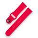 Ремінець силіконовий 20 мм для Garmin Vivoactive 4S (40mm) малиновий 0055179 фото 5