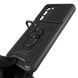 Чохол для Samsung Galaxy S23 Plus (SM-S916B) броньований з кільцем зі шторкою на самсунг с23 плюс чорний 0007926 фото 4