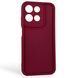Чехол силиконовый Soft Touch для Motorola G15 бордовый (Полная защита камеры) 0054395 фото 1