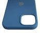Чехол Silicone Case для Apple iPhone 13 темно-синий (силиконовый, защита камеры) 0059861 фото 5