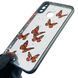 Чохол для Huawei Nova 3E з блискітками з метеликами на хуавей нова 3е чорний 0037781 фото 3