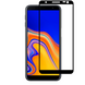 Захисне скло для телефона Samsung Galaxy J6 Plus 2018 (SM-J610) протиударне повноекранне на самсунг г6 плюс 2018 чорне 0038753 фото 1
