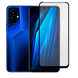 Захисне скло для телефона Tecno Pova 4 (LG7n) протиударне повноекранне на техно пова 4 чорне 0038777 фото 1