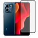 Защитное стекло МАТОВОЕ для телефона Infinix Hot 50i X6531B противоударное на инфиникс хот 50и черное 0039141 фото 1