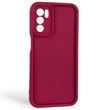 Чохол силіконовий Soft Touch для Oppo A16s бордовий (Повний захист камери) 0054261 фото
