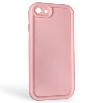 Чехол силиконовый Soft Touch для Apple iPhone 7 розовый (Полная защита камеры) 0044247 фото