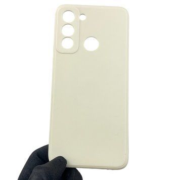 Чохол для TECNO Pop 5 LTE (BD4i) з квадратними гранями із захистом камери на техно поп 5 лте бежевий 0012649 фото
