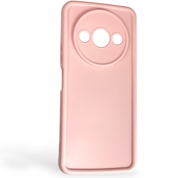 Чехол силиконовый Soft Touch для Xiaomi Redmi A3 розовый (Полная защита камеры) 0044102 фото