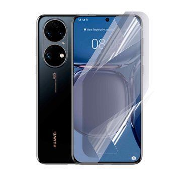 Плівка гідрогелева для Huawei P50 МАТОВА протиударна на хуавей р50 прозора 0005125 фото