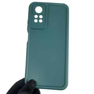 Чохол силіконовий Soft Touch для Xiaomi Redmi Note 12 Pro темно-зелений (Повний захист камери) 0039979 фото