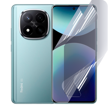 Плёнка гидрогелевая для Xiaomi Redmi Note 14 Pro Plus глянцевая противоударная на сяоми редми нот 14 про плюс прозрачная 0013773 фото