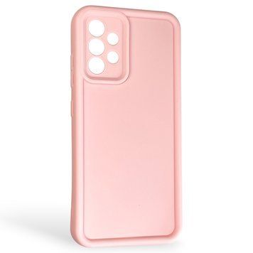 Чехол силиконовый Soft Touch для Samsung Galaxy A32 4G (SM-A325F) розовый (Полная защита камеры) 0044037 фото