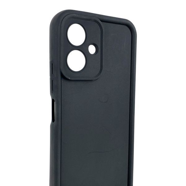 Чехол силиконовый Soft Touch для Tecno Spark POP 10 4G черный (Полная защита камеры) 0054479 фото