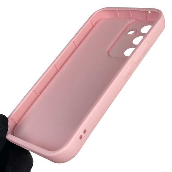 Чохол силіконовий Soft Touch з 3D принтом для Samsung Galaxy A54 5G (SM-A546E) рожевий (Повний захист камери) 0040573 фото