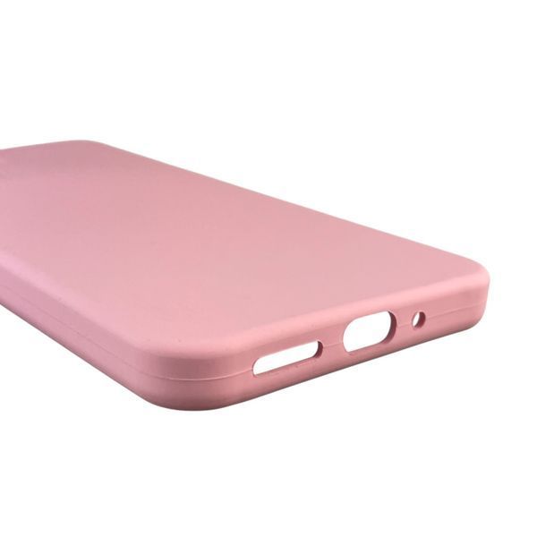 Чехол для Xiaomi POCO C65 силиконовый с микрофиброй нескользящий на сяоми поко с65 розовый 0032464 фото