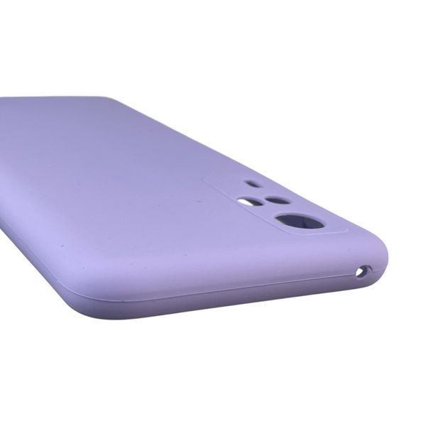 Чохол для Vivo Y31 силіконовий з мікрофіброю нековзний на віво у31 бузковий 0032363 фото
