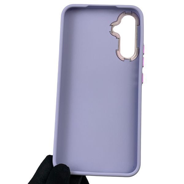 Чохол для Samsung Galaxy A34 5G (SM-A346E) із захистом на камері з мікрофіброю на самсунг а34 5г бузковий 0012168 фото