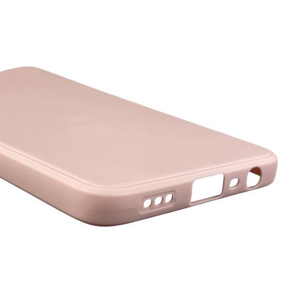 Чохол для OPPO A78 4G з квадратними гранями із захистом камери на оппо а78 4г пудровий 0012449 фото