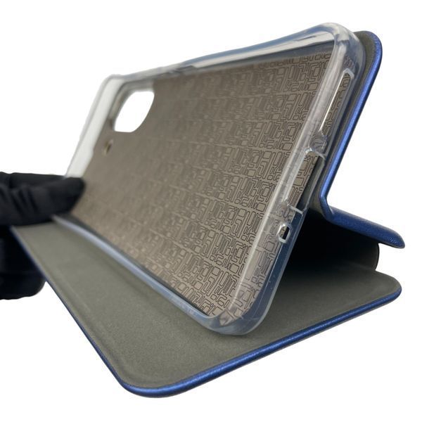 Чохол-книжка для Xiaomi Poco C65 з підставкою на сяомі поко с65 синя 0002170 фото