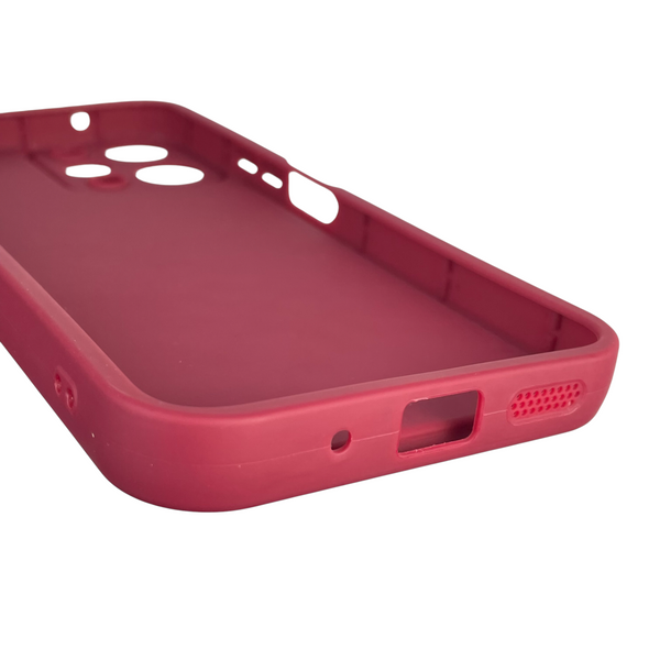 Чохол силіконовий Soft Touch для Xiaomi Redmi 12 бордовий (Повний захист камери) 0039800 фото
