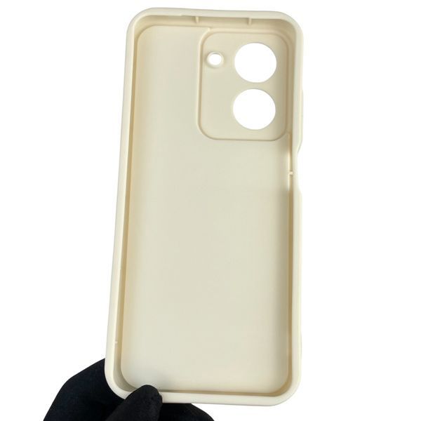 Чехол силиконовый оригинальный Soft Touch с 3D принтом смешного теда мишки для Xiaomi Redmi A5 EU молочный (Полная защита камеры) 0048957 фото